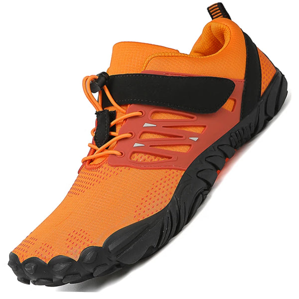 Men's Minimalist Trail Running Barefoot Shoes Wide Toe Box Zero Drop Aqua Sock Shoes for Kayaking Boating Hiking Surfing Walking
