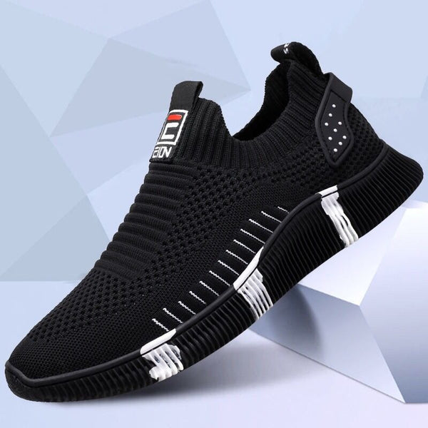 Slip-on sneakers with Lace-up  Soft Sole